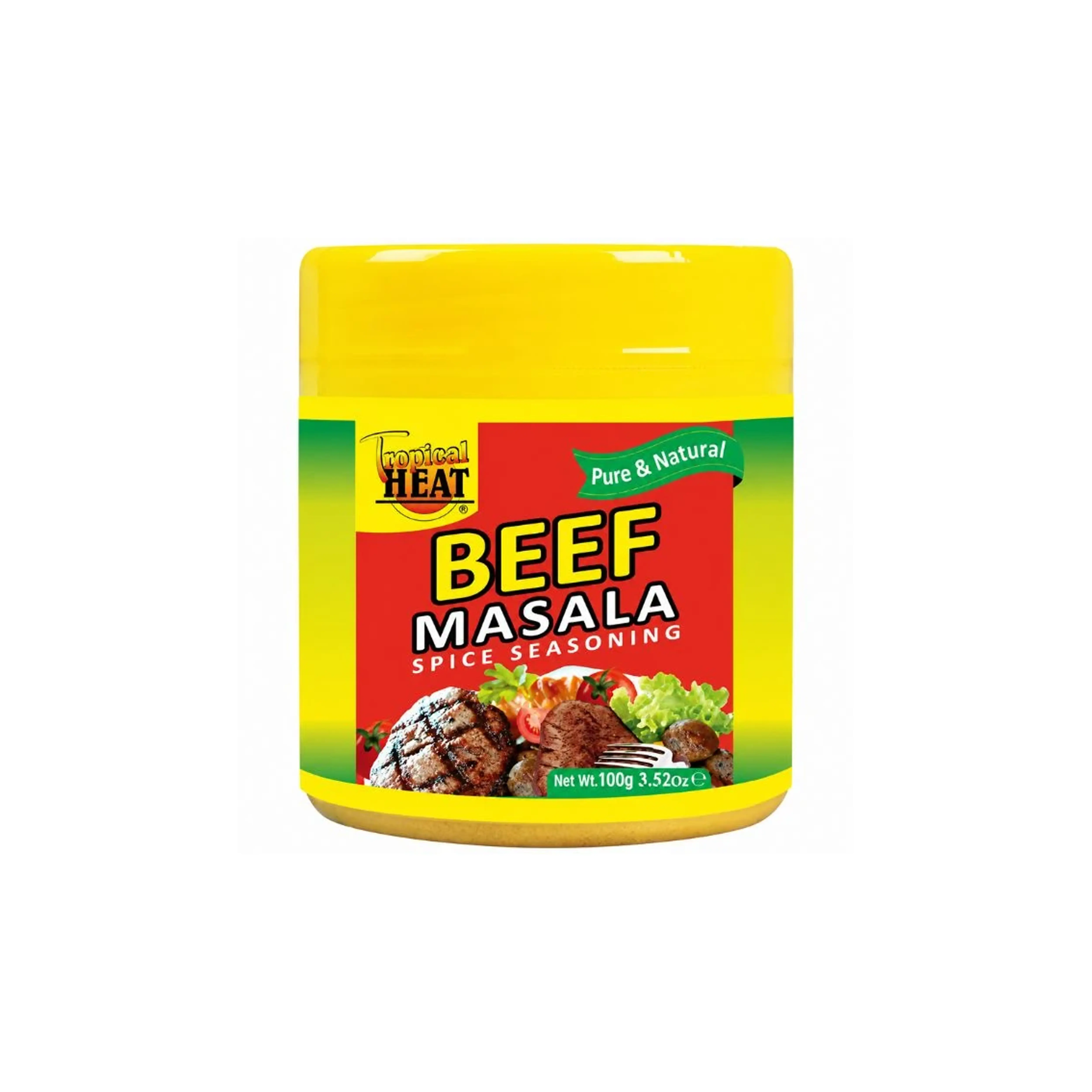 Tropical Heat Beef Masala Spice Seasoning 100g jar