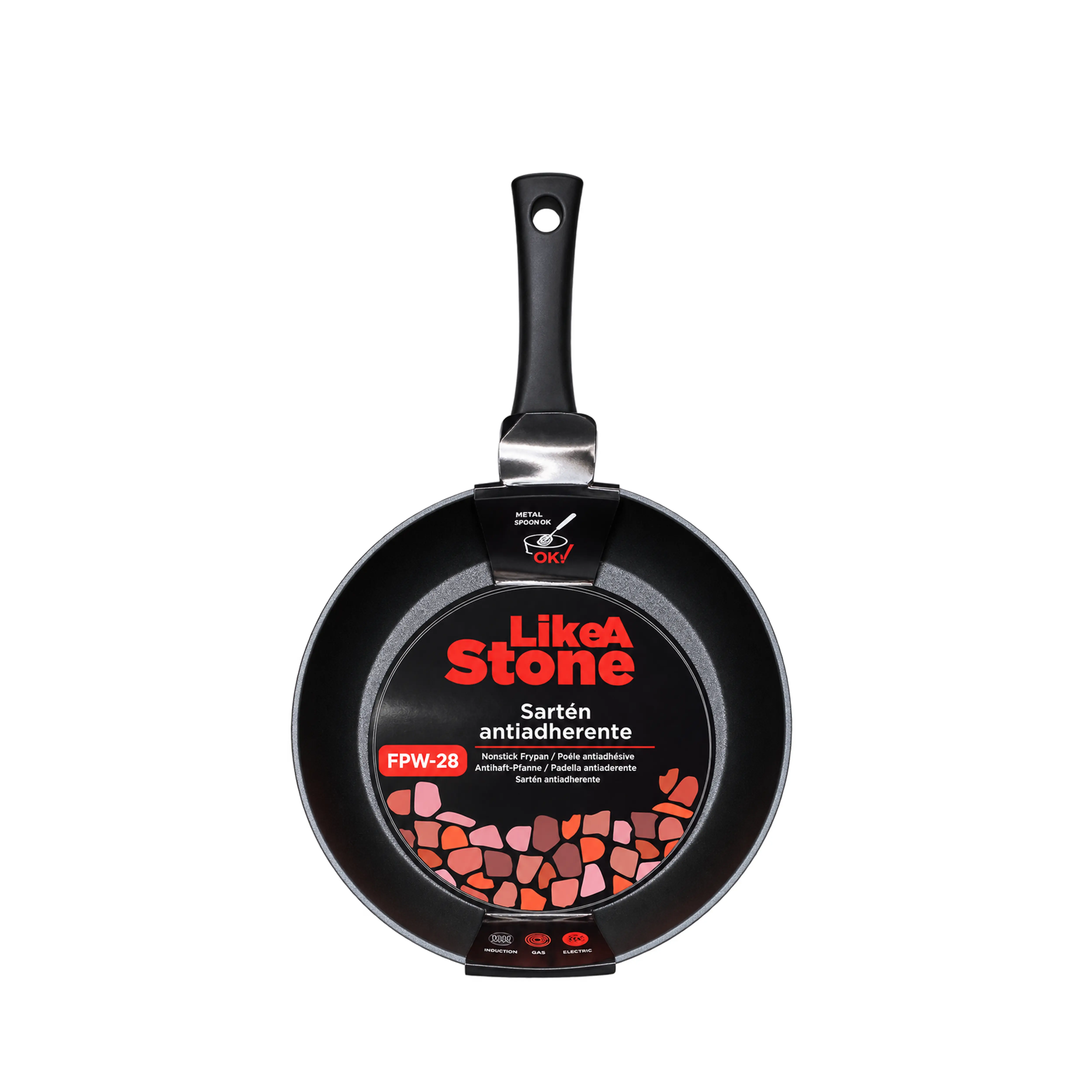 Like A Stone Nonstick Frypan 28cm (FPW-28)