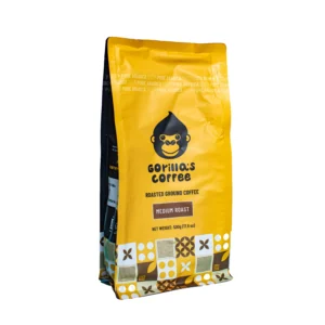 Gorilla's Coffee Medium Roast Pure Arabica Ground Coffee (500g)