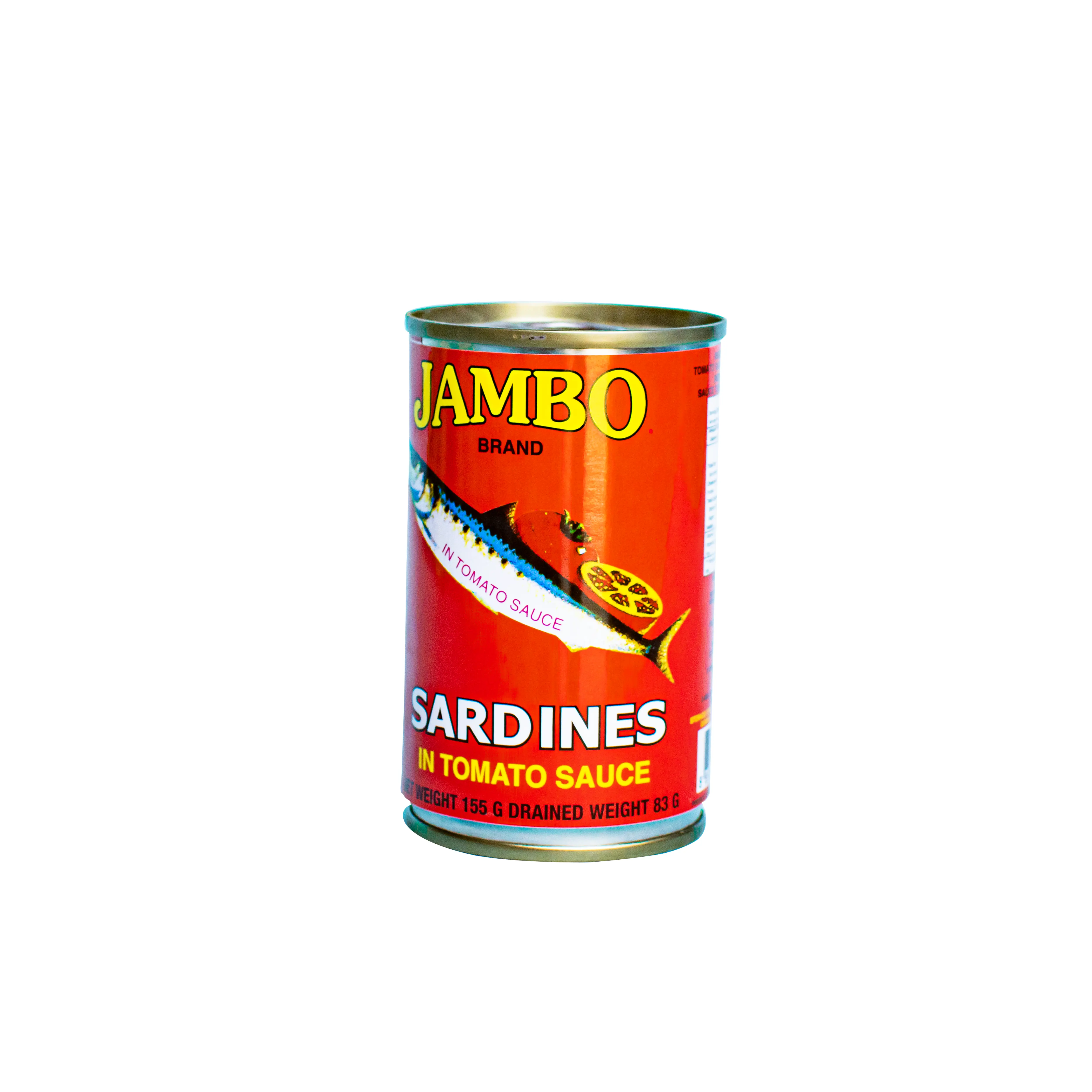 Jambo Brand Sardines in Tomato Sauce 155g