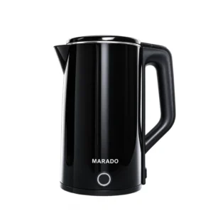 Marado Stainless Steel Electric Cordless Kettle (Black)