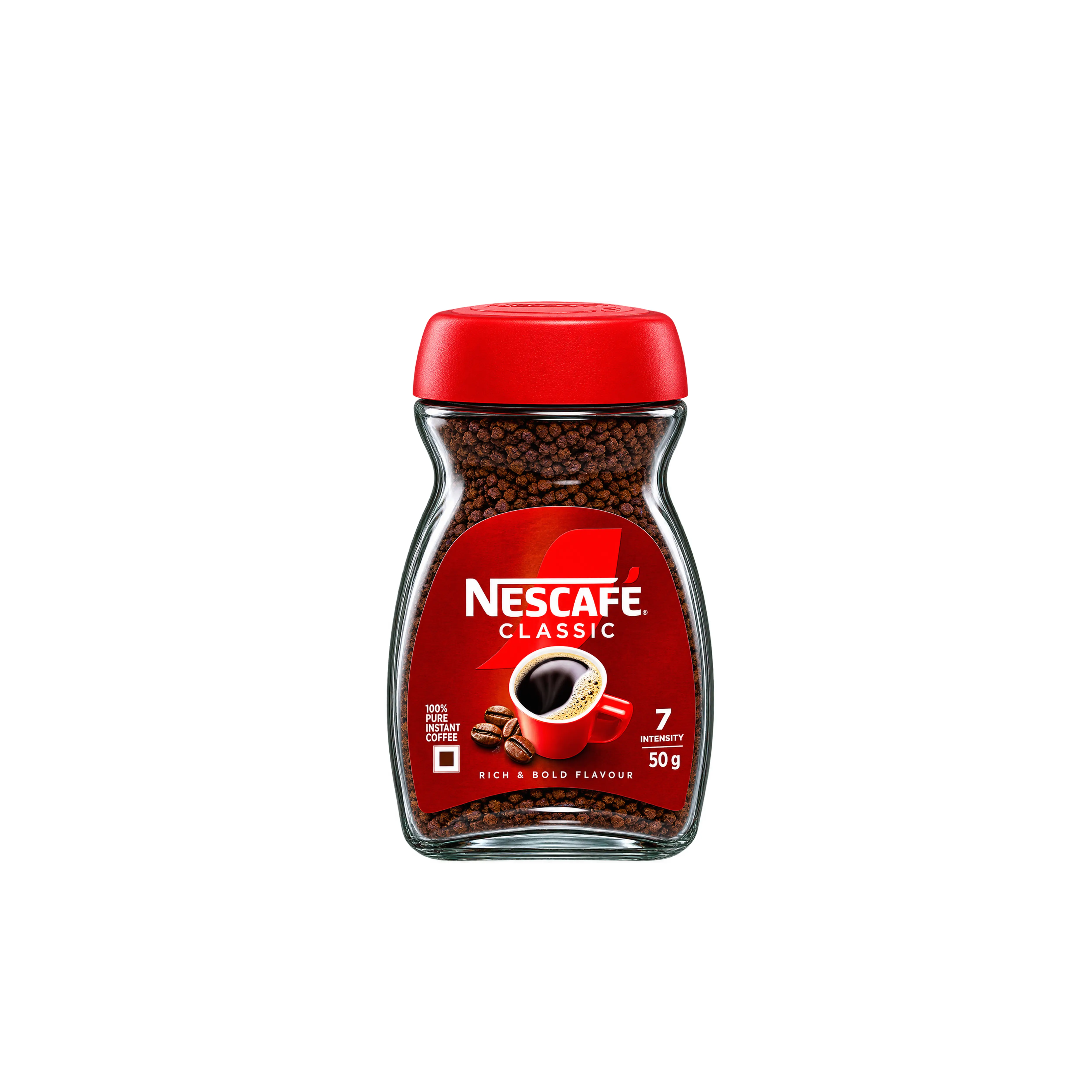Nescafé Classic Pure Instant Coffee Jar (50g)