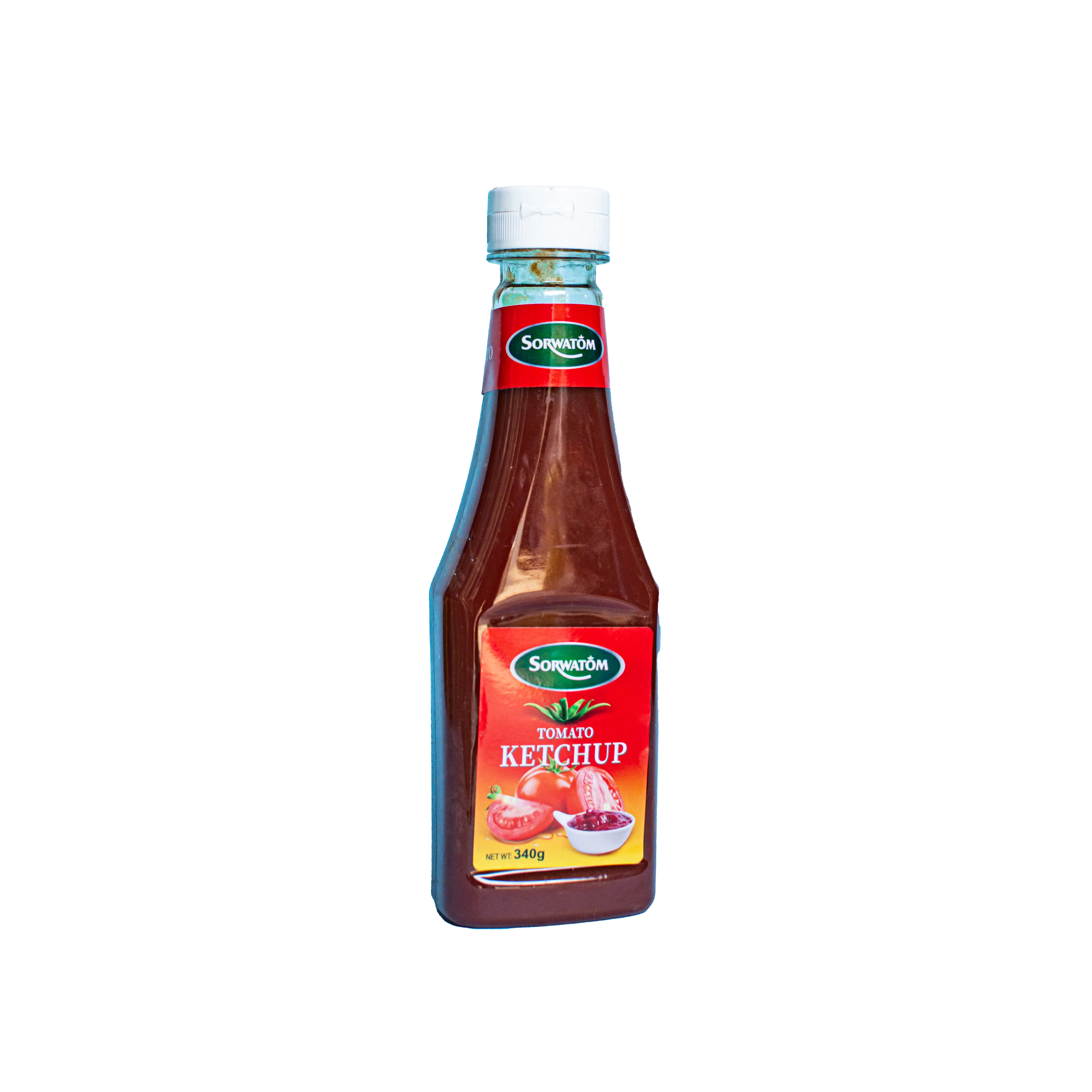 Buy Sorwatom Tomato Ketchup (340g). Delicious, smooth tomato ketchup perfect for dipping fries, topping burgers, and everyday snacks.