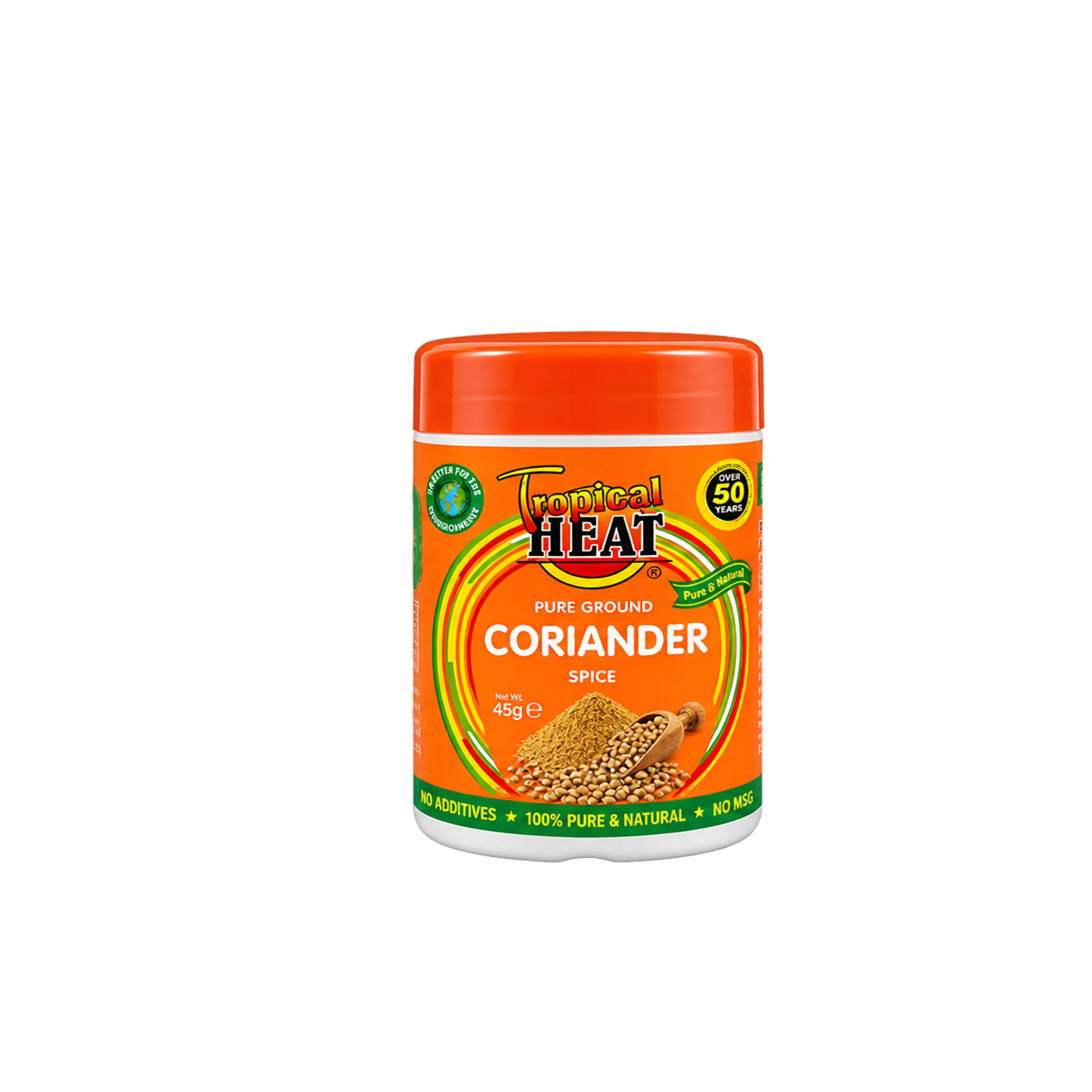 Tropical Heat Pure Ground Coriander Spice (45g)