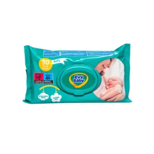 Evy Baby Soft Baby Wipes (50 Wipes)