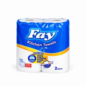 Fay Extra Thick 2-Ply Kitchen Towels (2 Rolls)