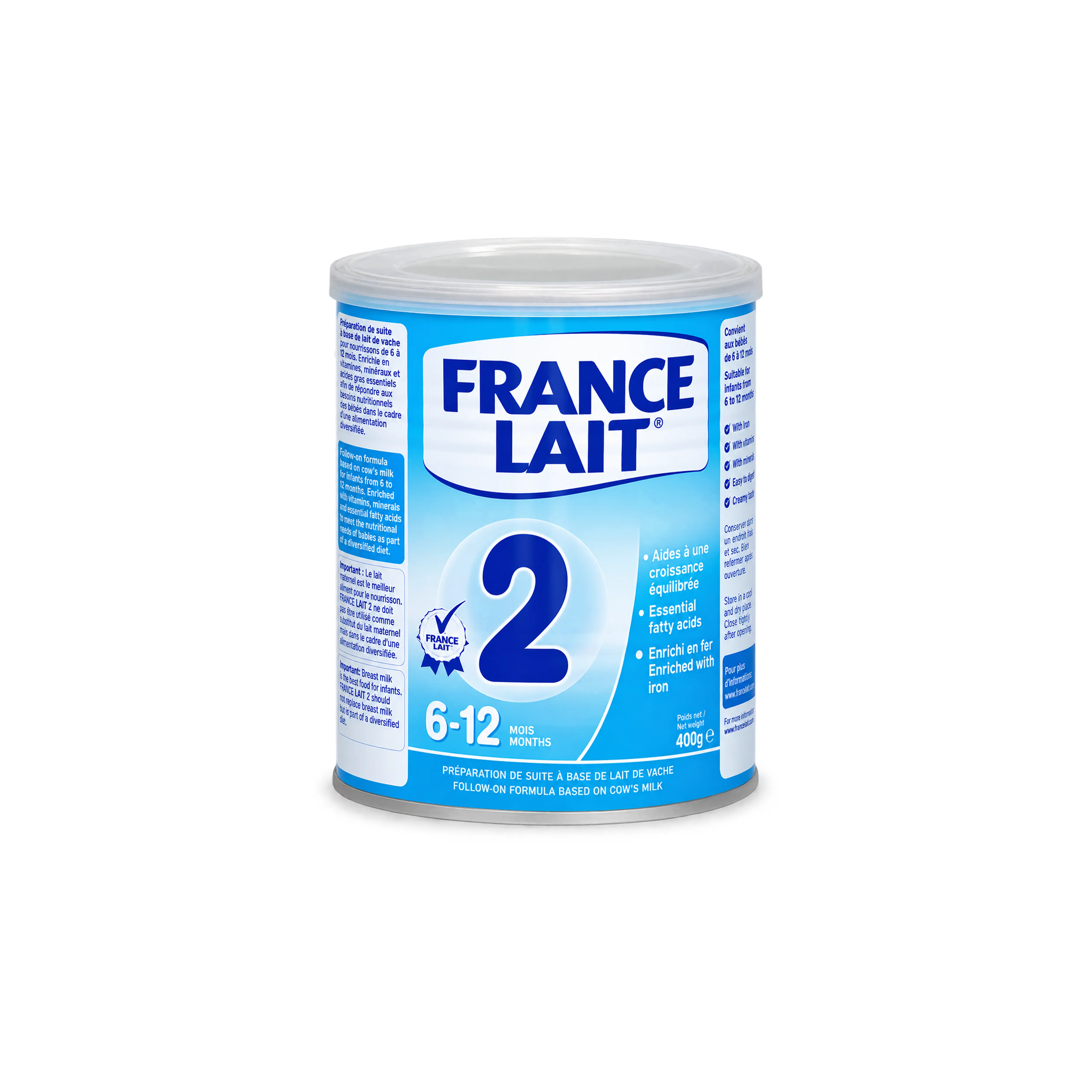 France Lait Follow-On Formula Stage 2 (6–12 Months) 400g