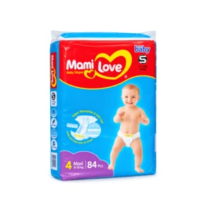 Mami Love Baby Diapers Size 4 Maxi (9–18kg) 84 Pieces
