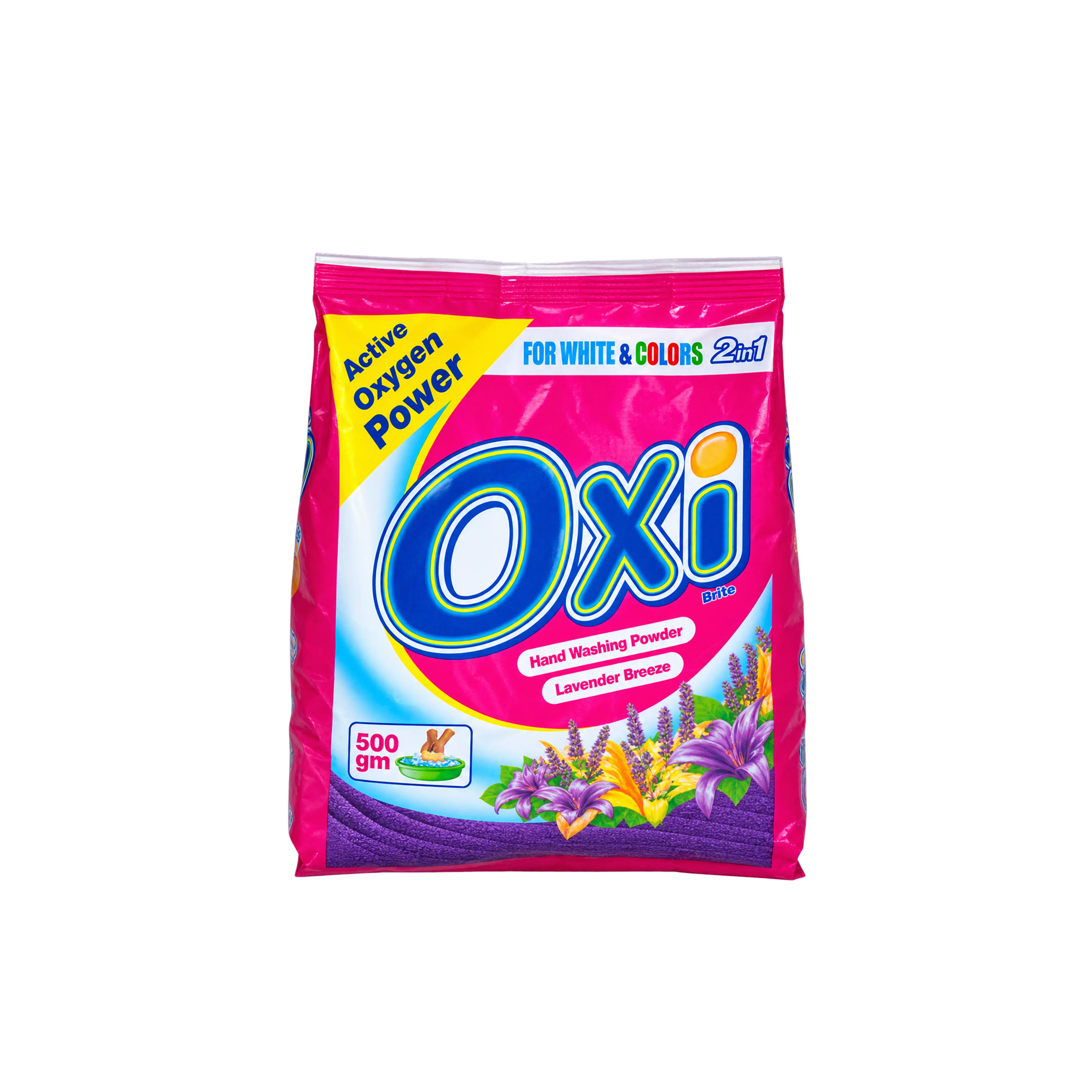 Oxi Brite Hand Washing Powder Lavender Breeze 2in1 (500g)